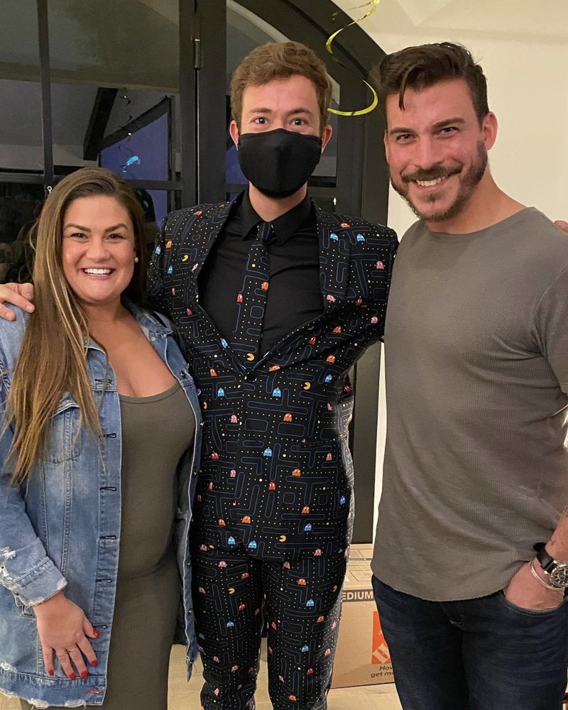 Dylan George with Brittany Cartwright and Jax Taylor
