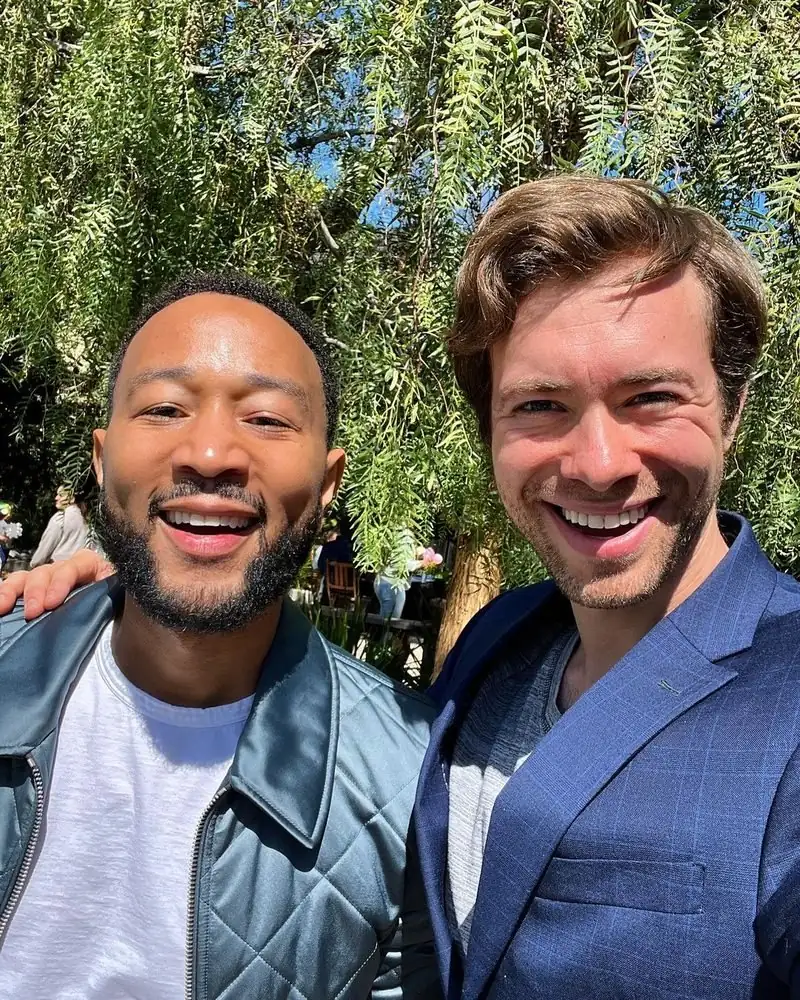 Dylan George with John Legend
